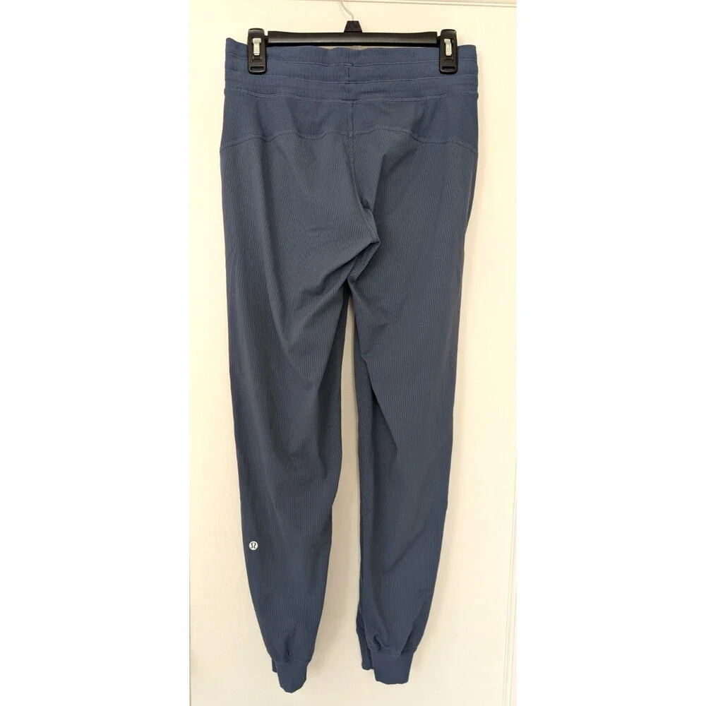 Lululemon Dance Studio Mid-Rise Joggers Ink Blue Athletic Lounge Pants Size 6